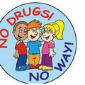 No Drugs! No Way! Sticker Roll